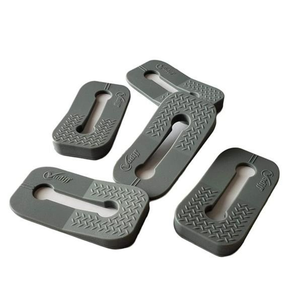 Silicone Gas Stove Child Safety Knob Locks | Oven Knob Guard (5 Pk)(Gray) - Picture 1 of 6